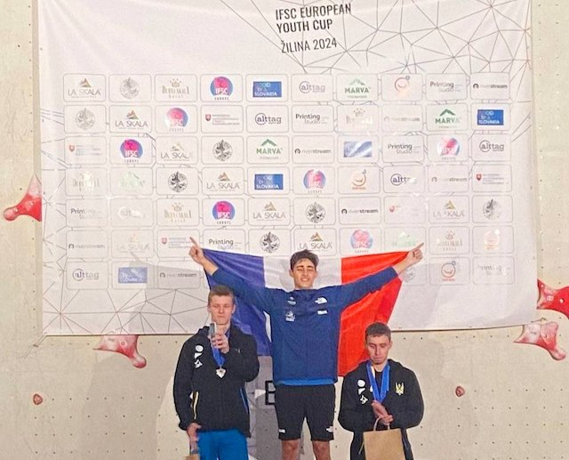 Спортсмен из Харьковской области стал бронзовым призером кубка Европы по скалолазанию