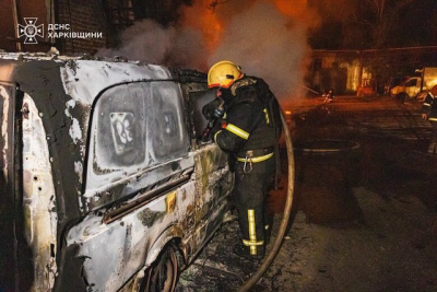 Ночная атака на Харьков - в результате ударов дронов разрушены здания, возникли пожары (фото)