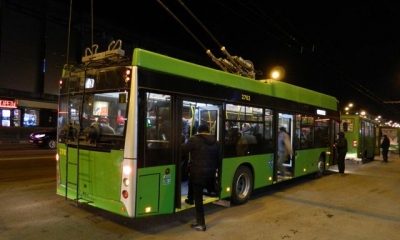 На маршруте № 49 в тестовом режиме курсирует троллейбус