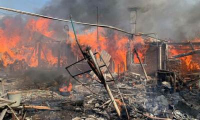 Во время артобстрела Волчанска ранены двое местных жителей