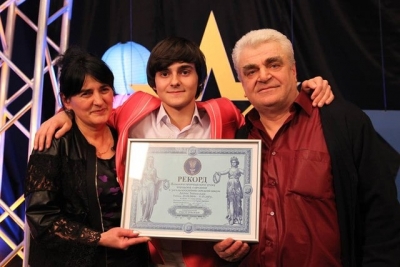 Выпускник одной из харьковских школ установил рекорд Украины