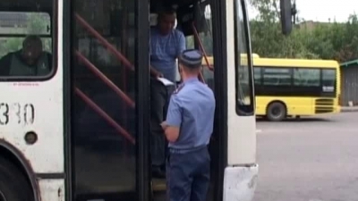 ГАИ проверяет общественный транспорт