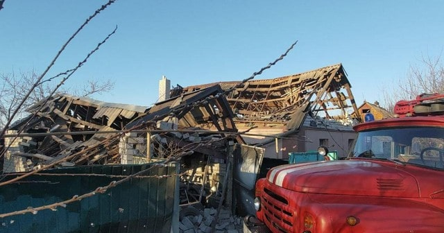 Во время ракетного удара по Лозовой пострадали 10 человек, один житель скончался