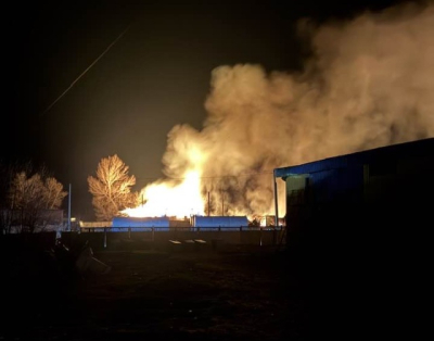 Массированная атака на Изюм – враг выпустил на город 14 «Шахедов» (видео)