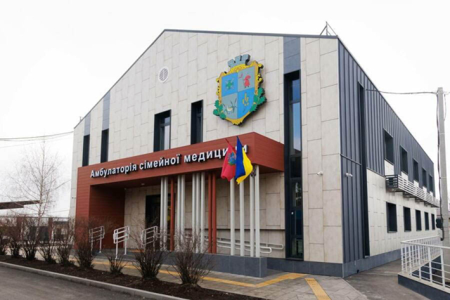 Восстановленный Центр ПМСП в Дергачах обслуживает 14 тысяч пациентов