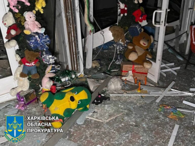 Россияне обстреляли рынок «Барабашово», повреждены десятки павильонов