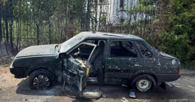 В Старом Салтове вражеский дрон ударил по территории возле церкви