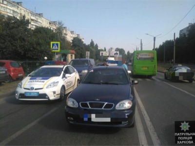 В результате ДТП на Салтовке пострадала женщина