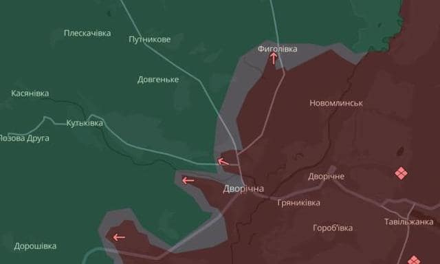 Враг пытается расширить плацдарм у Двуречной