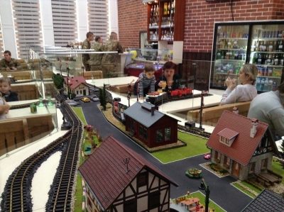 Чашку кофе привезет локомотив