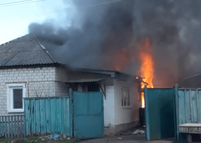 В селе Шестково во время пожара погиб мужчина