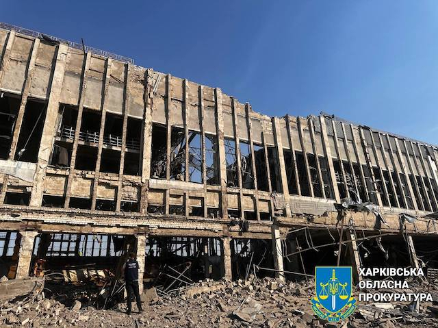 Разрушенный россиянами Дворец спорта в Харькове отстроят заново