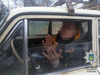 Угонщика задержали за рулем чужого авто (фото)
