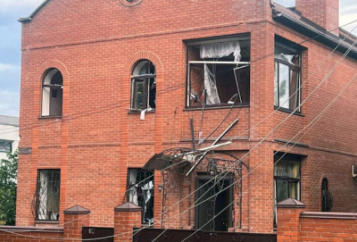 В Киевском районе Харькова во время вражеского обстрела повреждено более 30 домов