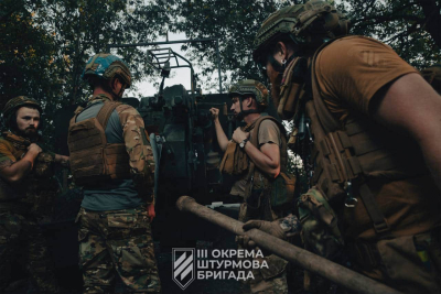 Бойцы 3-ей ОШБр продолжают уничтожать вражескую технику на Харьковщине