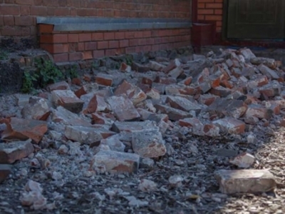 В Харькове рухнула стена жилого дома