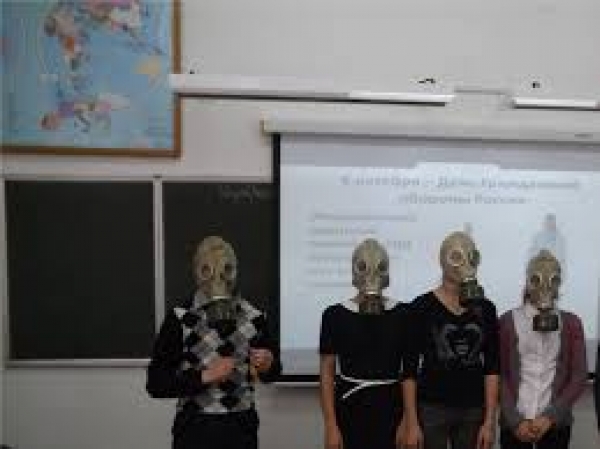 В школах проходят дни гражданской защиты