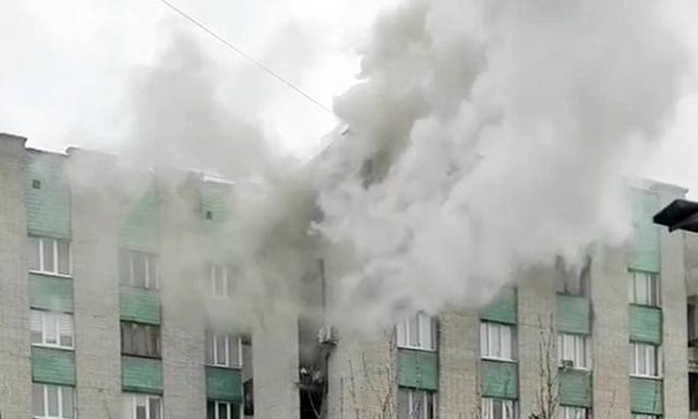 Вчера в Харькове горели квартиры в двух 9-этажных домах