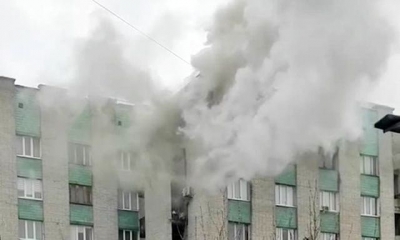 Вчера в Харькове горели квартиры в двух 9-этажных домах