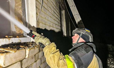В поселке Донец во время пожара погиб мужчина