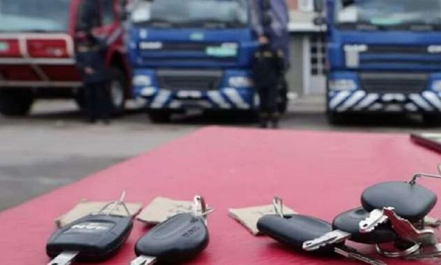 Коммерческое предприятие передало спасателям спецавтомобиль аэродромного тушения