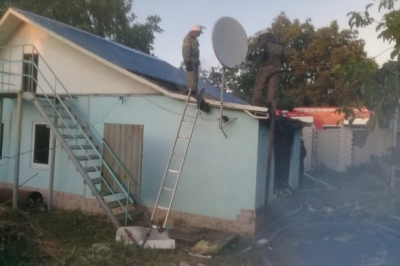 ЧП в Первомайском – во время пожара пострадали женщина и трое детей