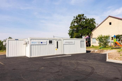 В Нововодолажской громаде открыли модульную амбулаторию