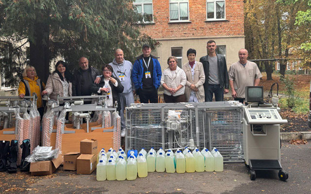 Новое медицинское оборудование получила больница в Сахновщинской громаде