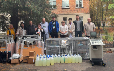 Новое медицинское оборудование получила больница в Сахновщинской громаде