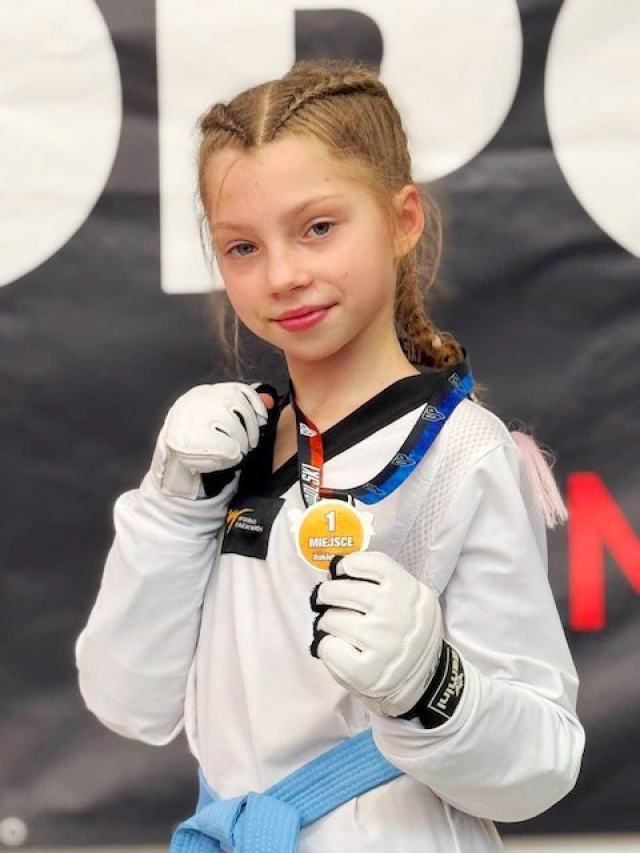 Юная харьковчанка одержала победу на соревнованиях по тхэквондо в Польше