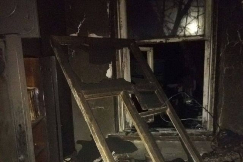 Ночной пожар под Харьковом унес жизни целой семьи