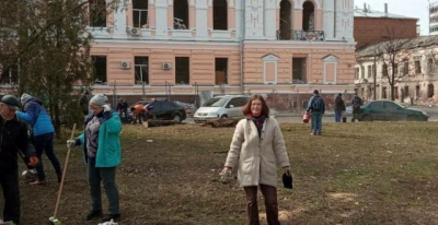 В программе «Восстановим Харьков вместе» принимают участие 2000 волонтеров