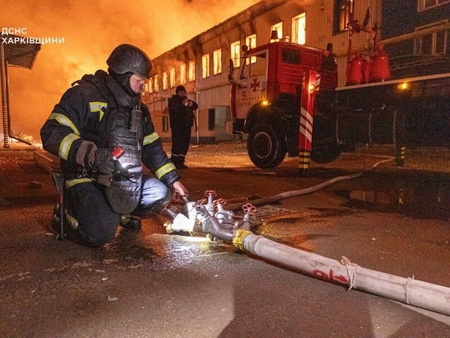 Россияне атаковали Харьков ударными беспилотниками - произошел масштабный пожар