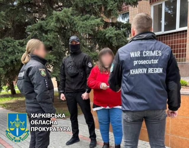 Коллаборантке из Купянска объявлено о подозрении