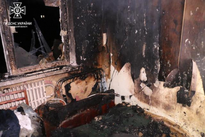 В Харькове во время пожара погибли два человека