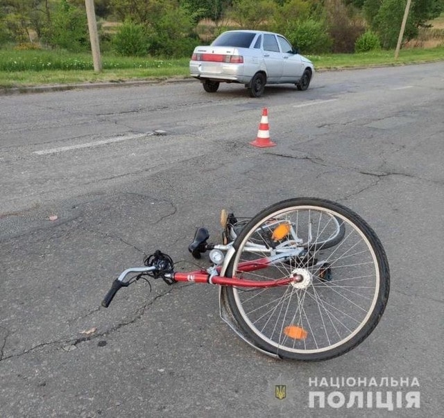 ДТП в г. Лозовая - 54-летняя велосипедистка получила смертельные травмы