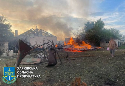 Враг сбросил на поселок Богуславка ФАБ-500