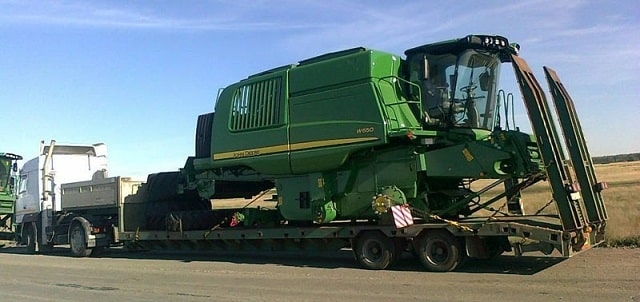 Способы перевозки сельскохозяйственной техники (комбайнов, тракторов) по Украине