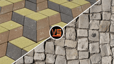 Тротуарная плитка или брусчатка: что лучше для частного дома, плюсы и минусы