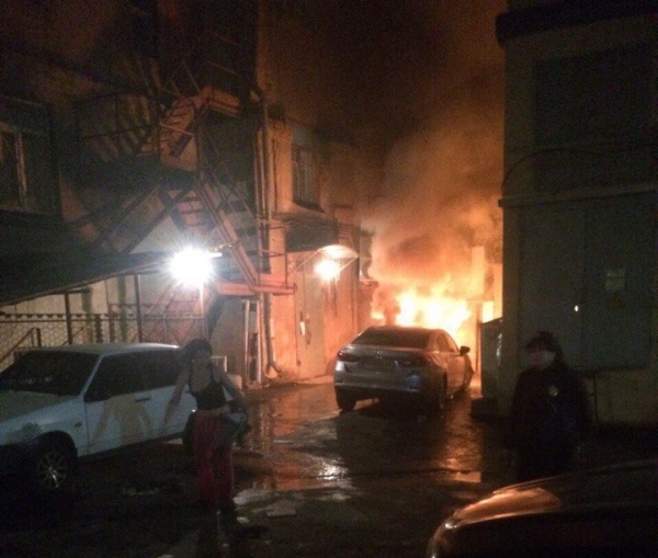 В Харькове снова подожгли автомобиль