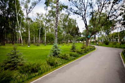 Гости из Кутаиси прогулялись по Харькову