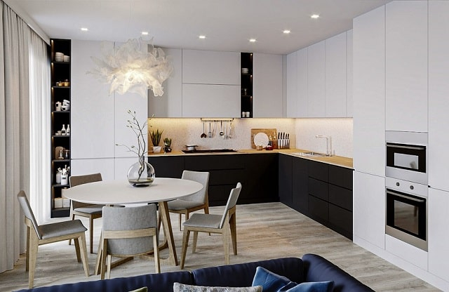 Тренди в дизайні кухонних столів: сучасність та зручність