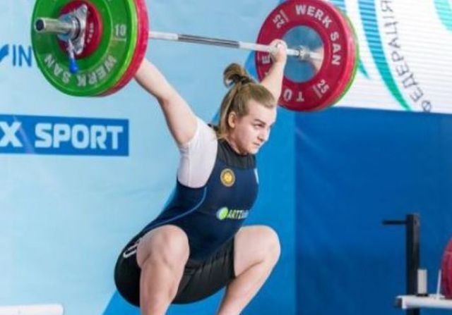 Тяжелоатлетка из Харькова установила три новых рекорда