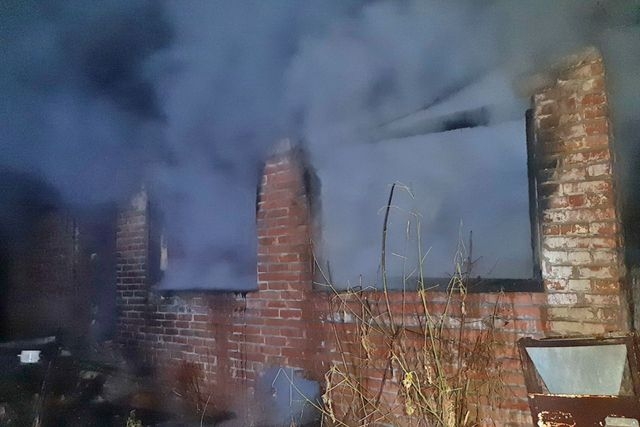 Во время пожара в Богодуховском районе погиб мужчина