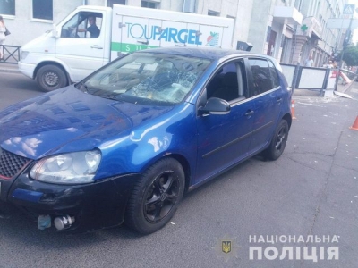 В ДТП на пешеходном переходе в центре Харькова травмирована девушка (видео)