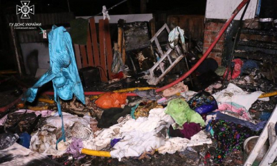 В Харькове во время пожара погибла женщина