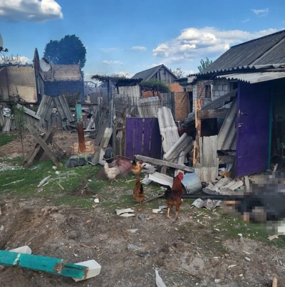 В Двуречной во время российского обстрела погибли два человека