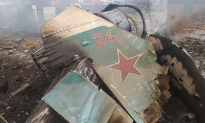 «Они упали», – силы ПВО Украины сбили российский истребитель-бомбардировщик и беспилотник