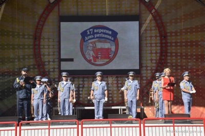 Как в Харькове отметили День спасателя