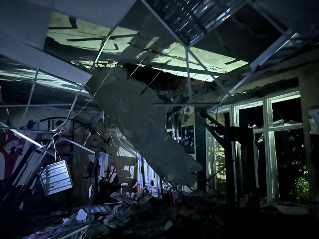 Захватчики атаковали Дом культуры в селе Должик